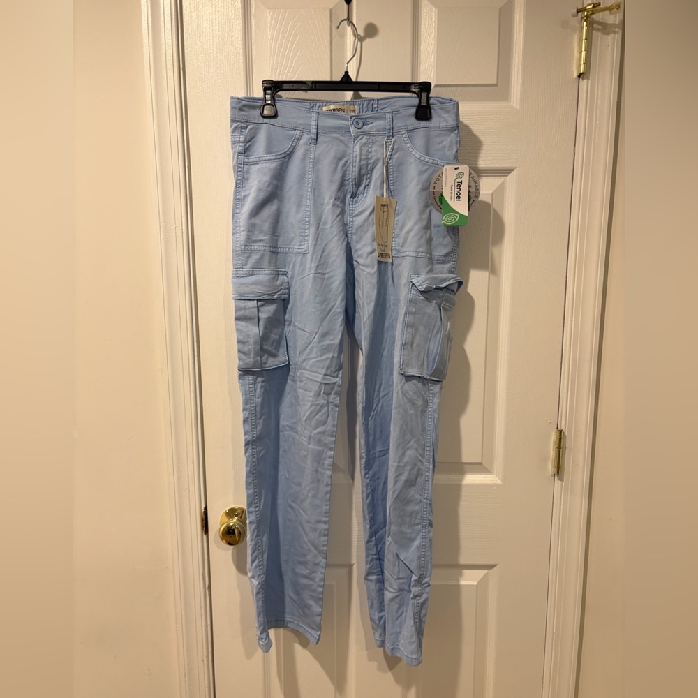 LoveGen wide leg cargo pants